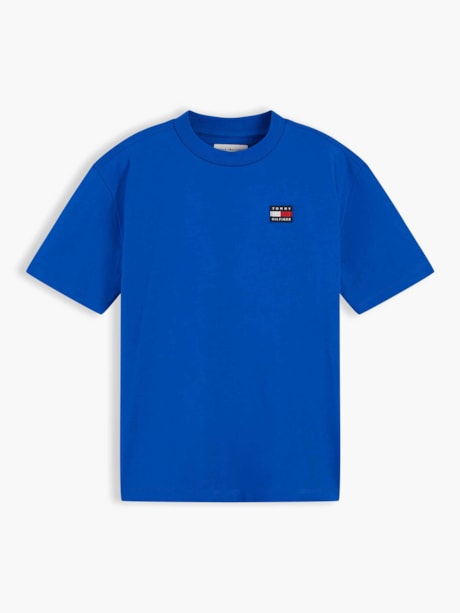 Camiseta Essential em Jersey com Logo Bandeira