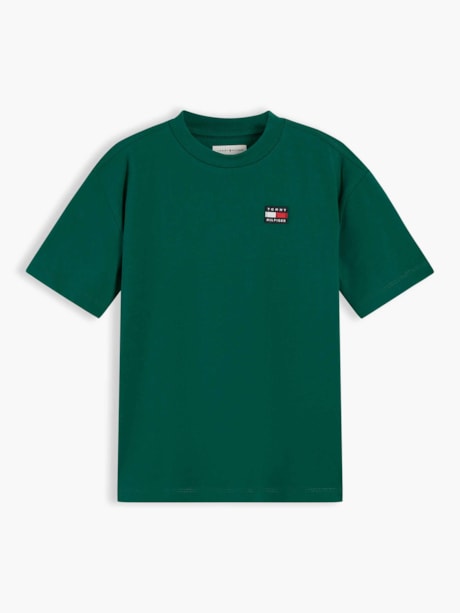 Camiseta Essential em Jersey com Logo Bandeira