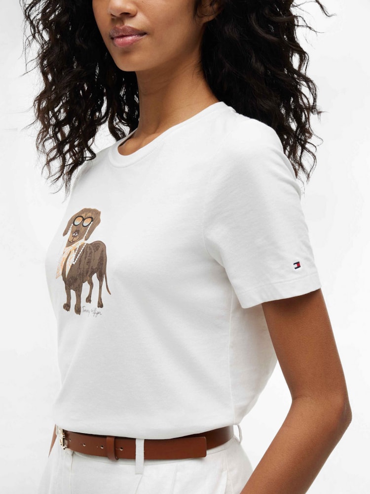 Camiseta Estampa Dog Regular