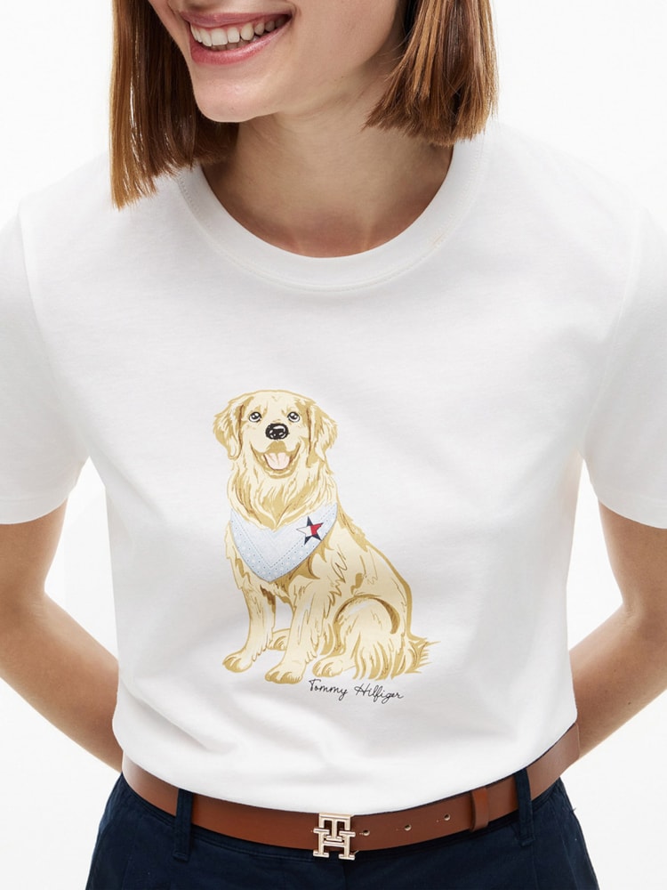 Camiseta Estampa Dog Regular