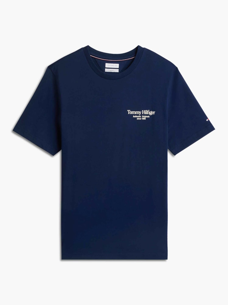 Camiseta Gola C com Logo nas Costas