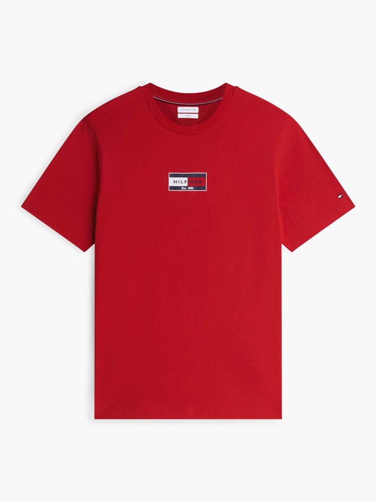 Camiseta Gola C e Logo de Bandeira