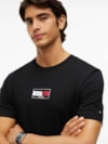 Camiseta Gola C e Logo de Bandeira