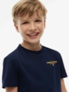 Camiseta Gola C em Jersey com Logo