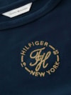 Camiseta Gola Canoa e Logo em Lurex