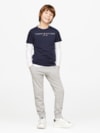 Camiseta Infantil Logo Clássico Tommy Hilfiger