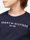 Camiseta Infantil Logo Clássico Tommy Hilfiger