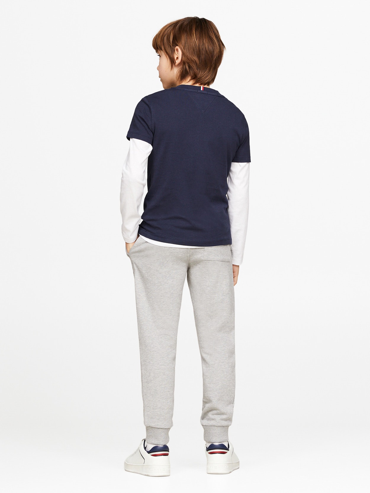Camiseta Infantil Logo Clássico Tommy Hilfiger
