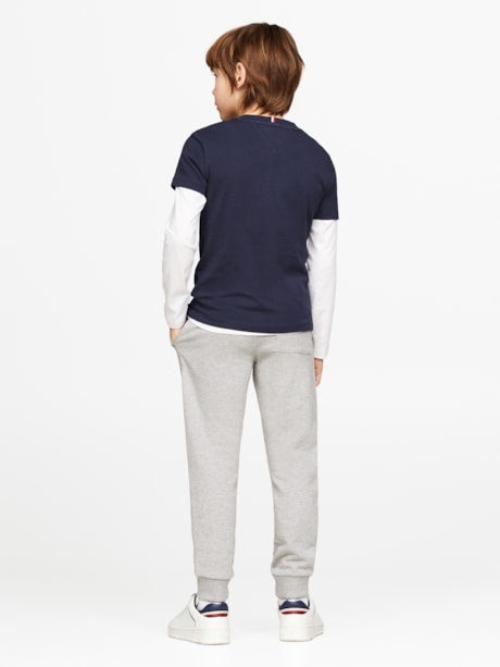 Camiseta Infantil Logo Clássico Tommy Hilfiger