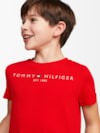 Camiseta Infantil Logo Clássico Tommy Hilfiger