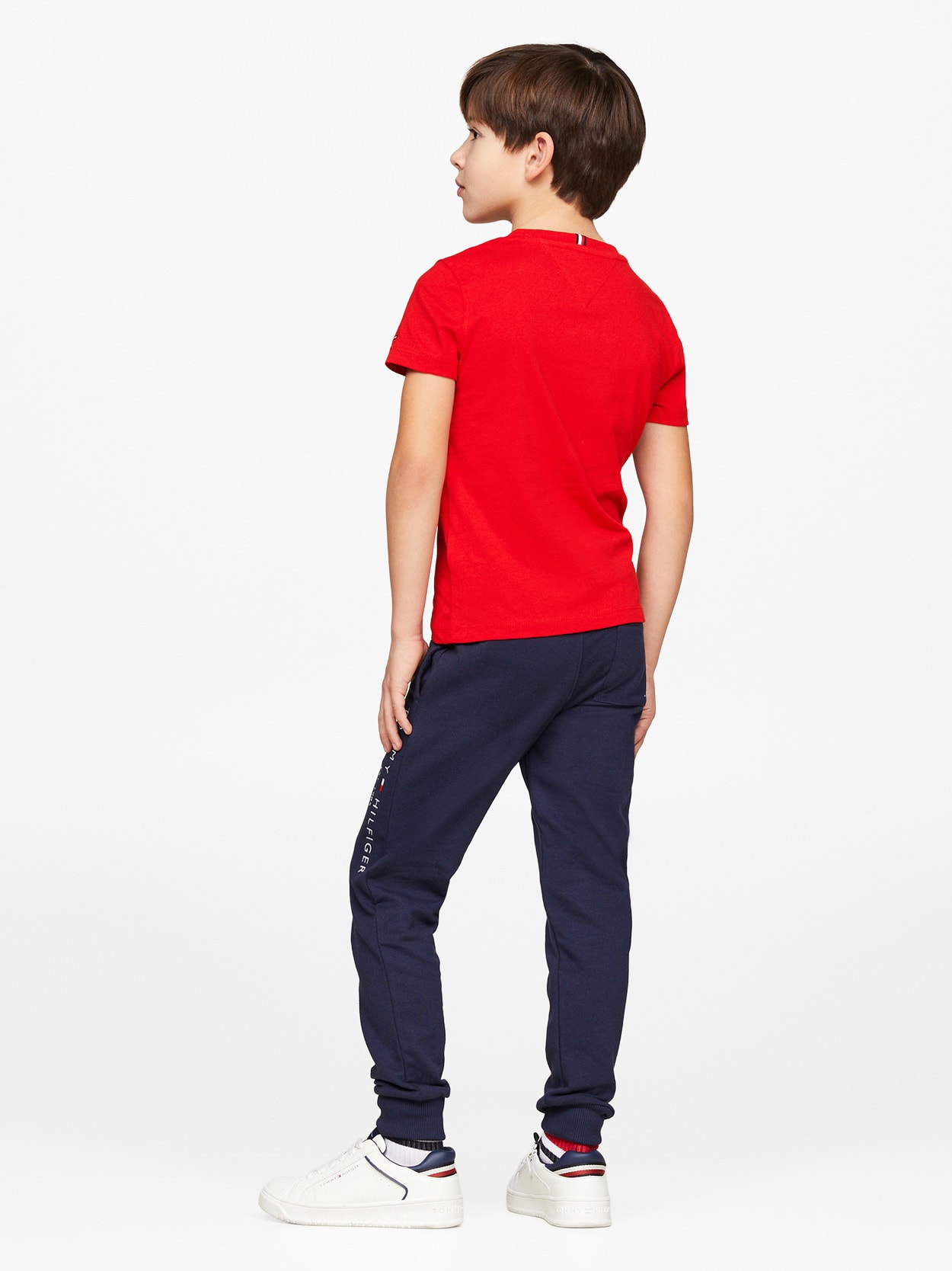 Camiseta Infantil Logo Clássico Tommy Hilfiger