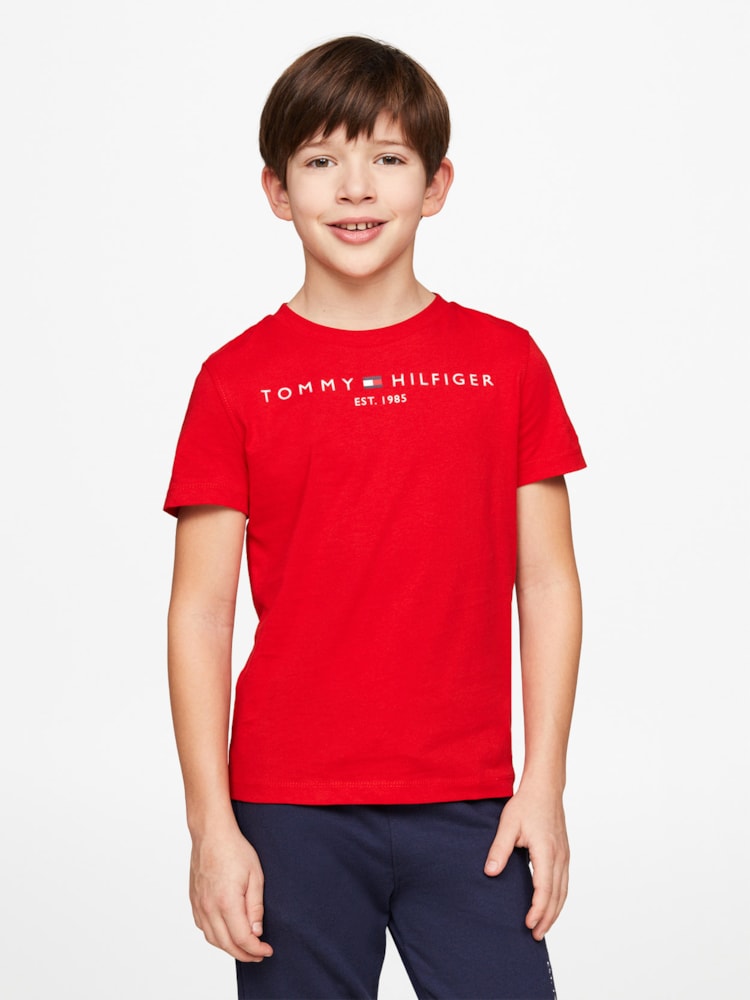 Camiseta Infantil Logo Clássico Tommy Hilfiger