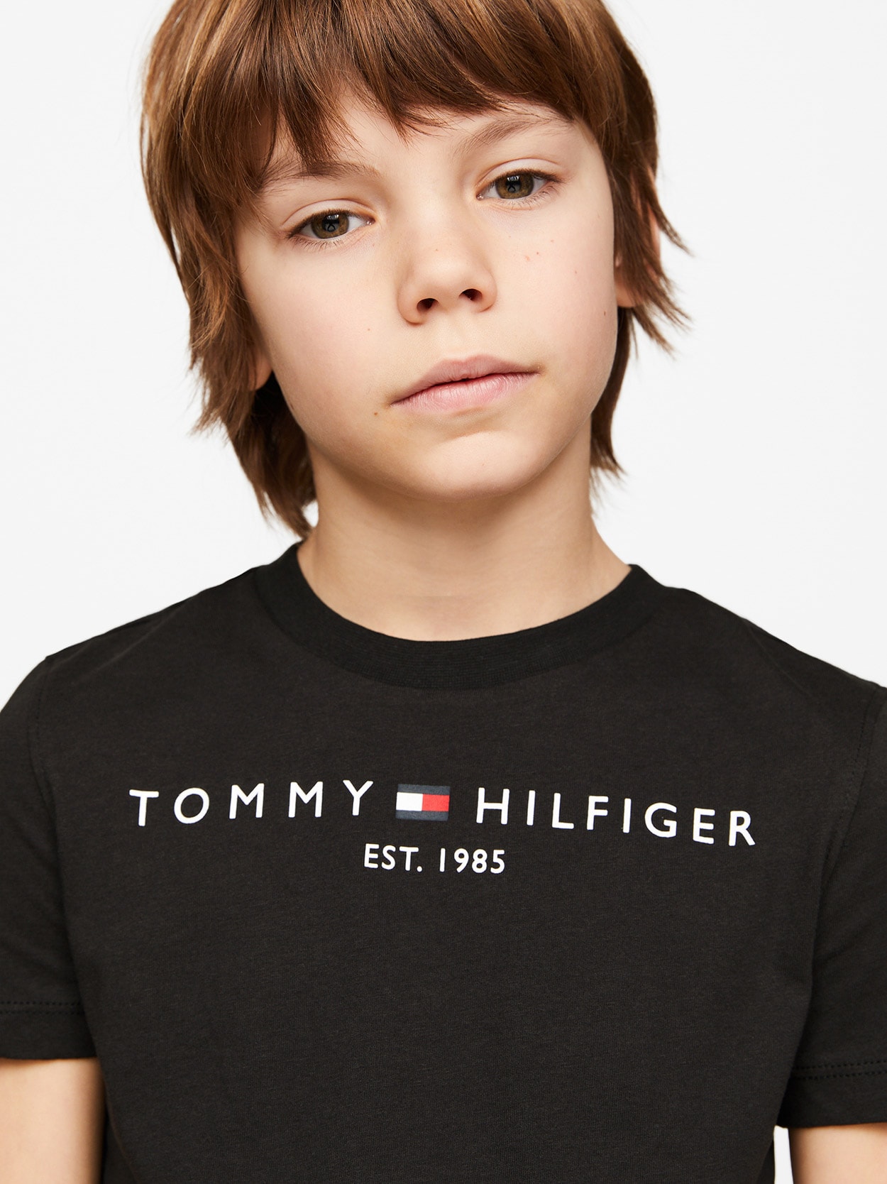 Camiseta Infantil Logo Clássico Tommy Hilfiger