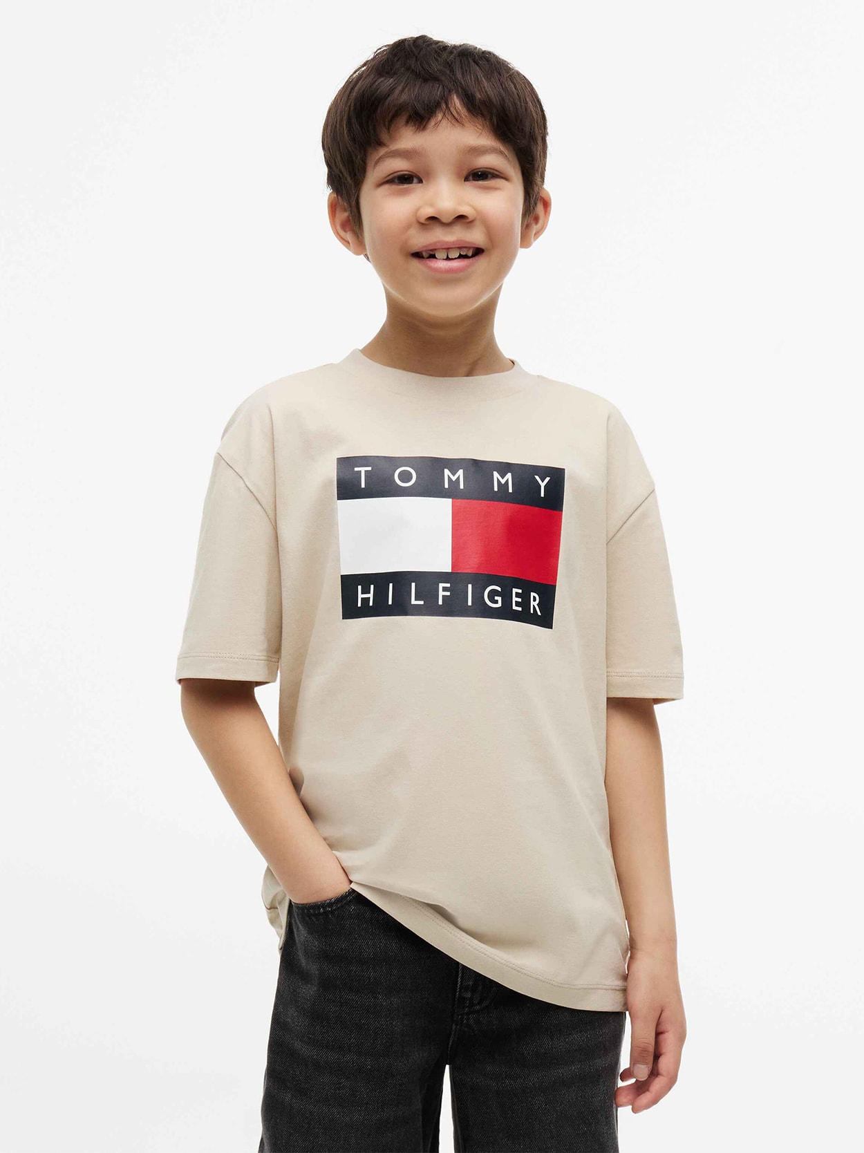 Camiseta Infantil Logo de Bandeira