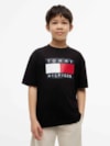 Camiseta Infantil Logo de Bandeira