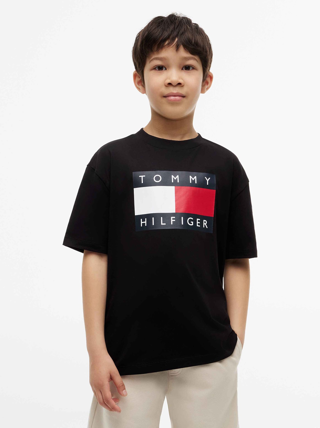 Camiseta Infantil Logo de Bandeira
