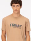 Camiseta Jersey com Logo Estampado