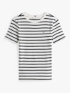Camiseta Listrada Gola C Slim Fit