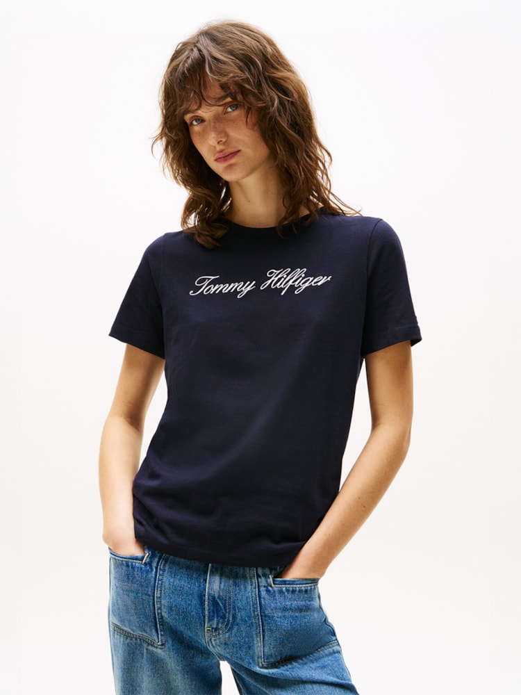 Camiseta Logo Cursivo