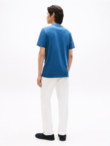 Camiseta Logo Cursivo Bordado