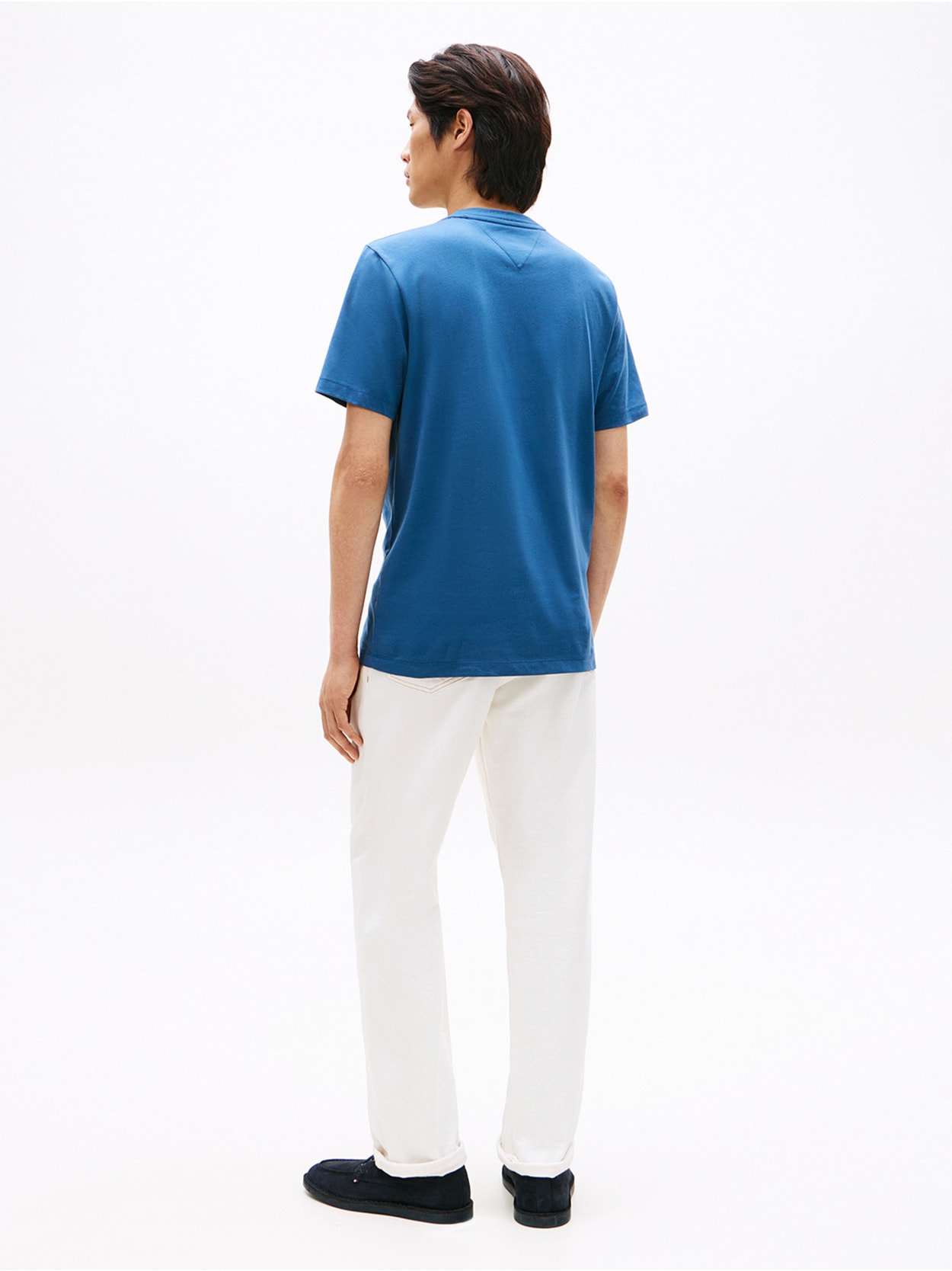 Camiseta Logo Cursivo Bordado