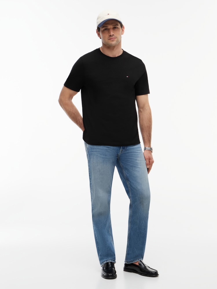 Camiseta Manga Longa Algodão Pima Gola C