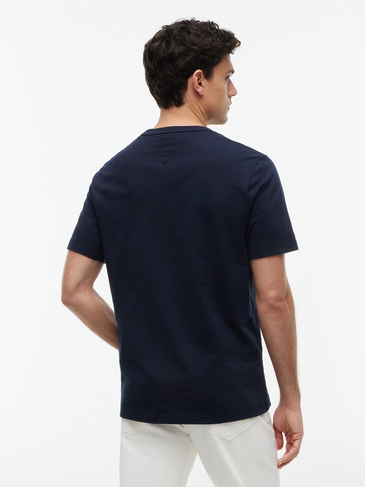 Camiseta Manga Longa Algodão Pima Gola C