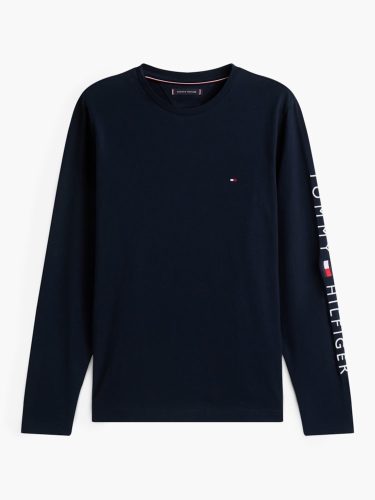 Camiseta Manga Longa com Logo