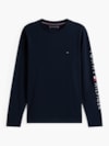 Camiseta Manga Longa com Logo