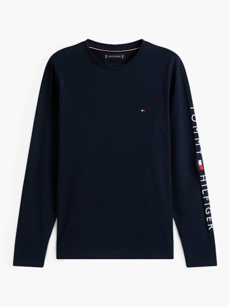 Camiseta Manga Longa com Logo