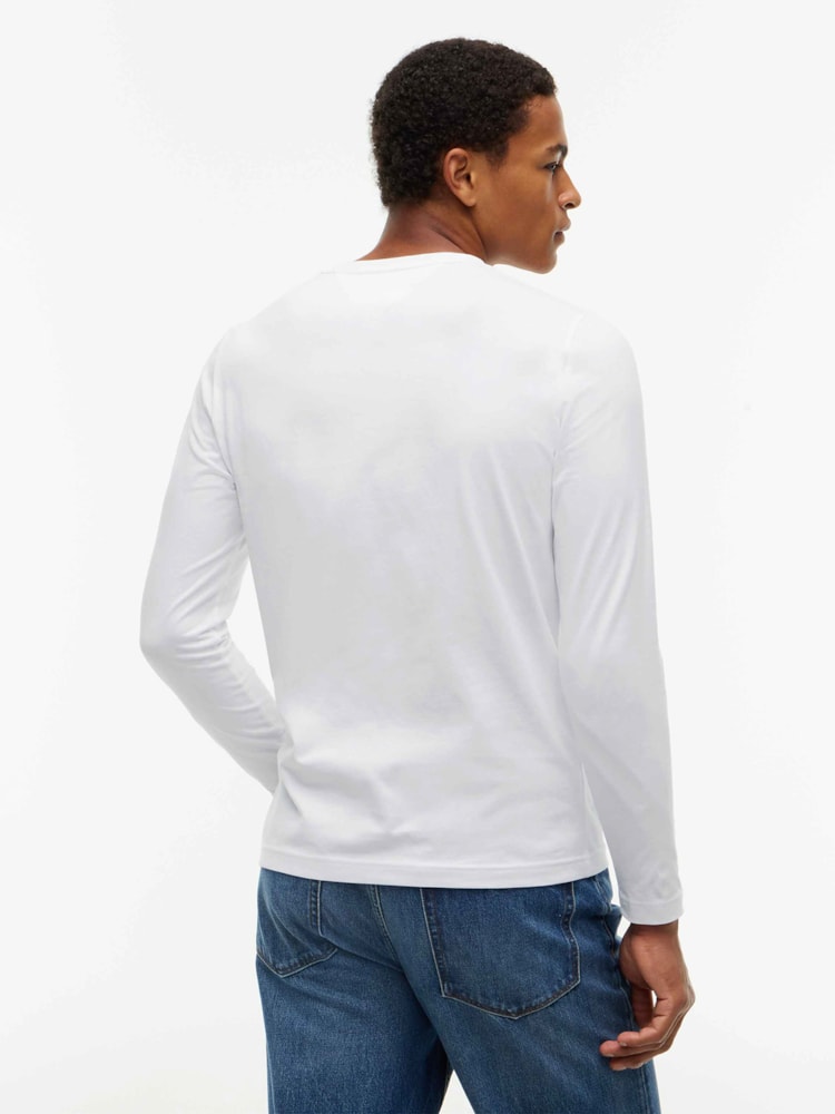 Camiseta Manga Longa com Logo