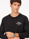 Camiseta Manga Longa Logo Tommy Hilfiger New York