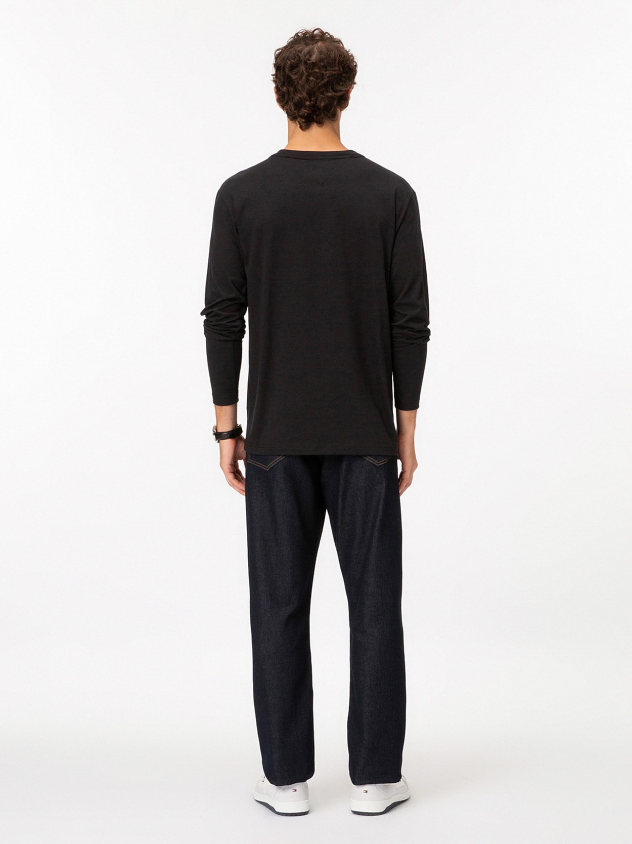 Camiseta Manga Longa Logo Tommy Hilfiger New York