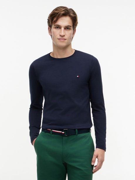 Camiseta Manga Longa Slim