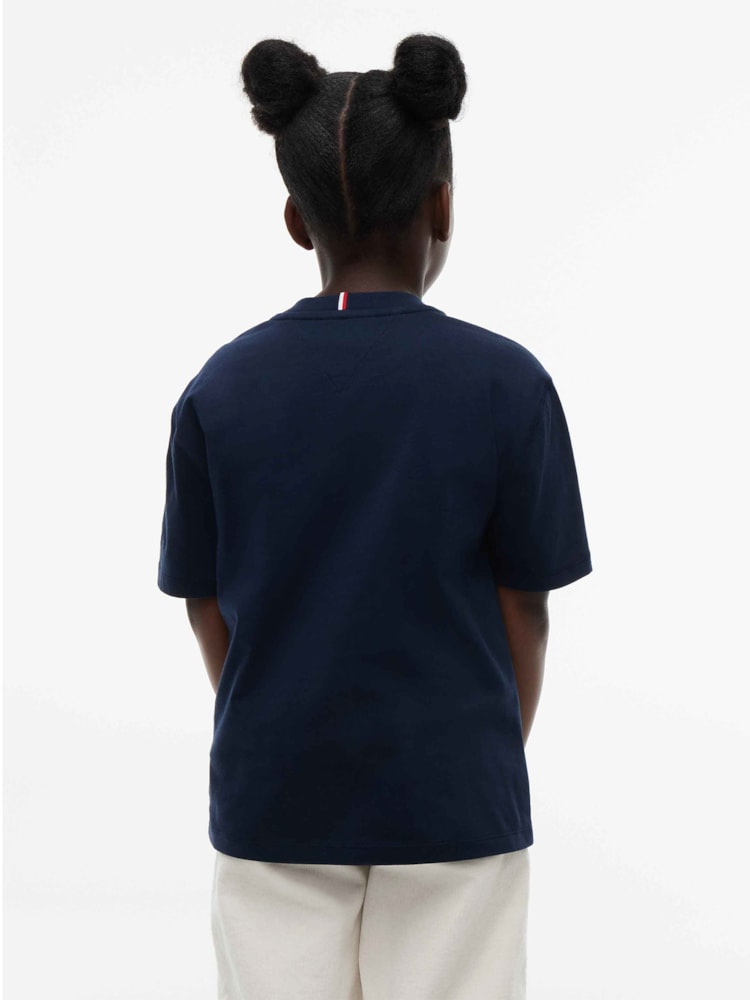 Camiseta Peanuts® em Jersey com Estampa de Bandeira