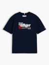 Camiseta Piqué com Logo Bordado Infantil