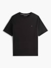 Camiseta Plus Gola C com Bordado de Bandeira