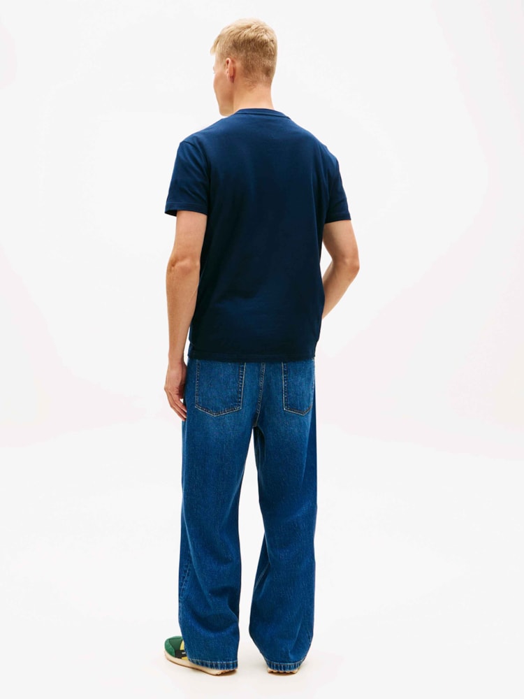 Camiseta Regular Assinatura Listrado