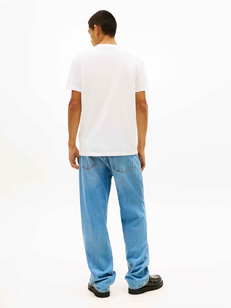 Camiseta Regular Assinatura Listrado