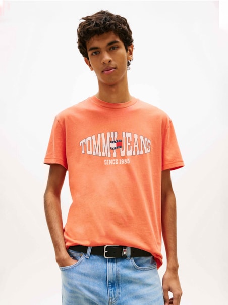 Camiseta Regular Bandeira ao Vento