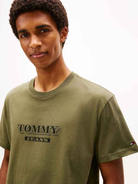 Camiseta Regular com estampa silkada