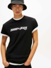 Camiseta Regular Vintage Manga Curta