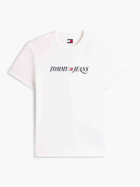 Camiseta Regular Vintage Manga Curta