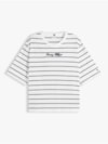 Camiseta Relaxed com Logo Cursivo