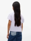 Camiseta Relaxed em Jersey com Logo Heritage