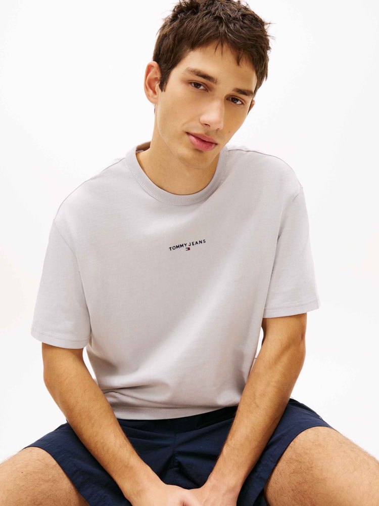 Camiseta Relaxed Logo Linear