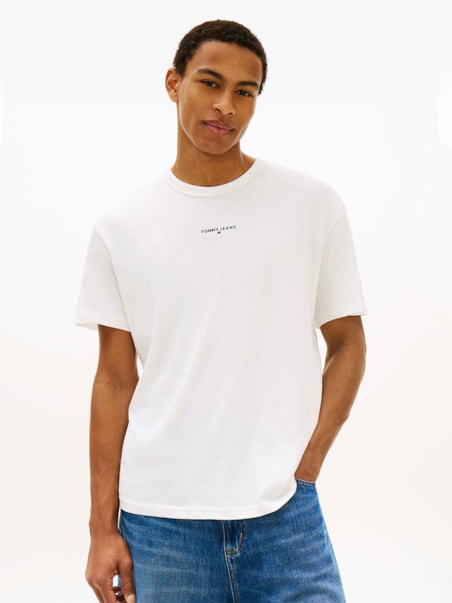 Camiseta Relaxed Logo Linear