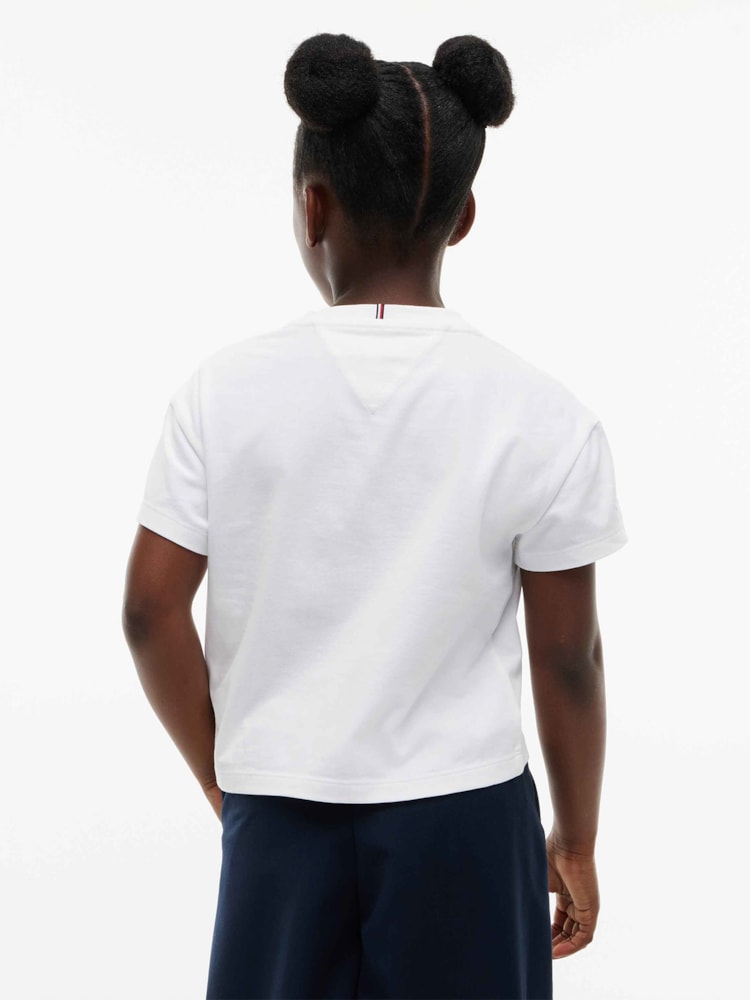 Camiseta Relaxed Peanuts® com Estampa de Bandeira