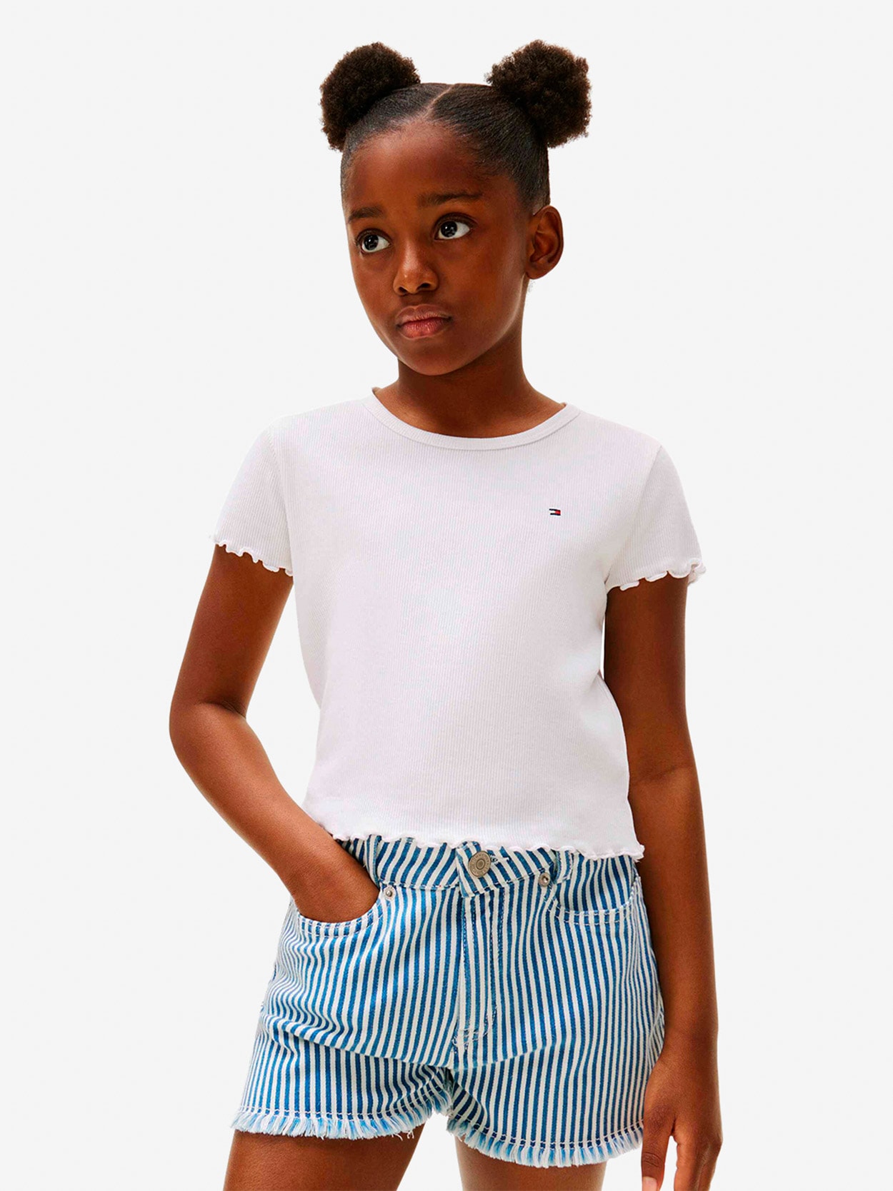 Camiseta Ribana Infantil Tommy Hilfiger