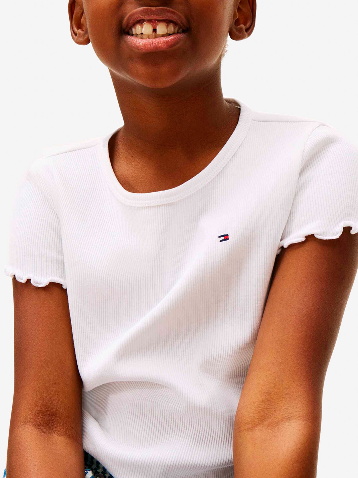 Camiseta Ribana Infantil Tommy Hilfiger